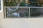 Aluminum Deck and Glass Railings 